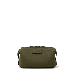 Hunter Toiletry Bag In Dark Moss, Small