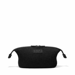 Hunter Toiletry Bag In Onyx Air Mesh, Small -Rimowa Sale 365 Hunter S Onyx Front Unsnapped FFFFFF