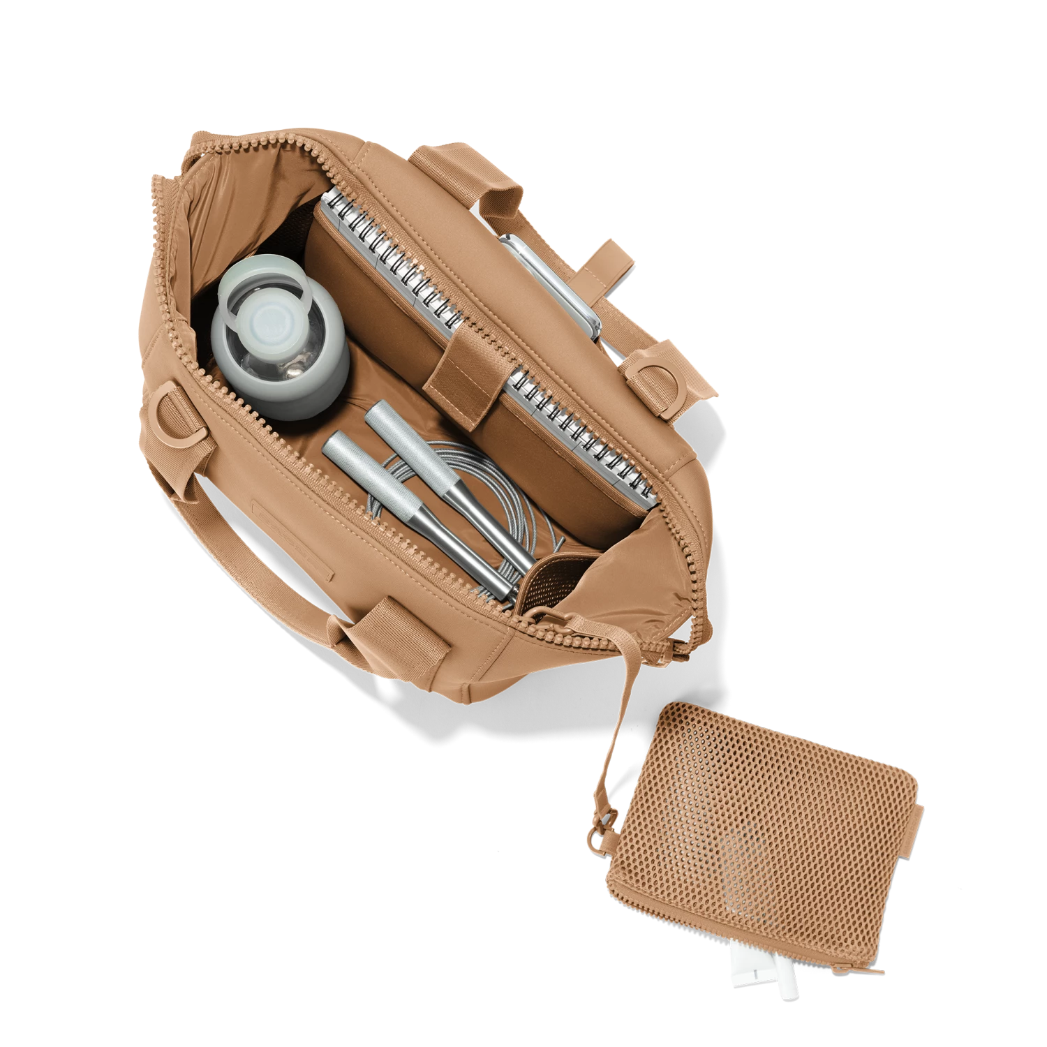 Landon Carryall In Camel, Small 3 Landon Carryall In Camel, Small - Image 2