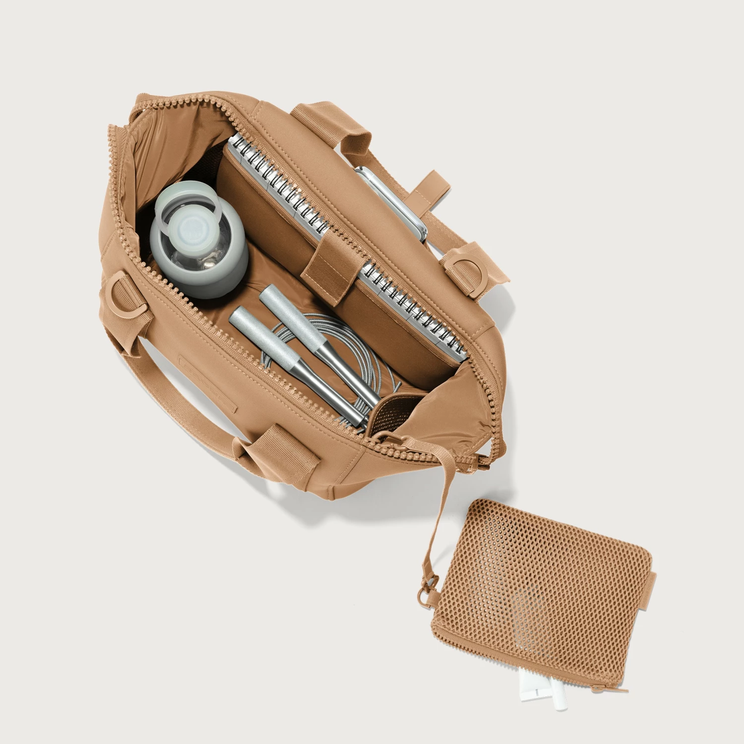 Landon Carryall In Camel, Small 9 Landon Carryall In Camel, Small - Image 8