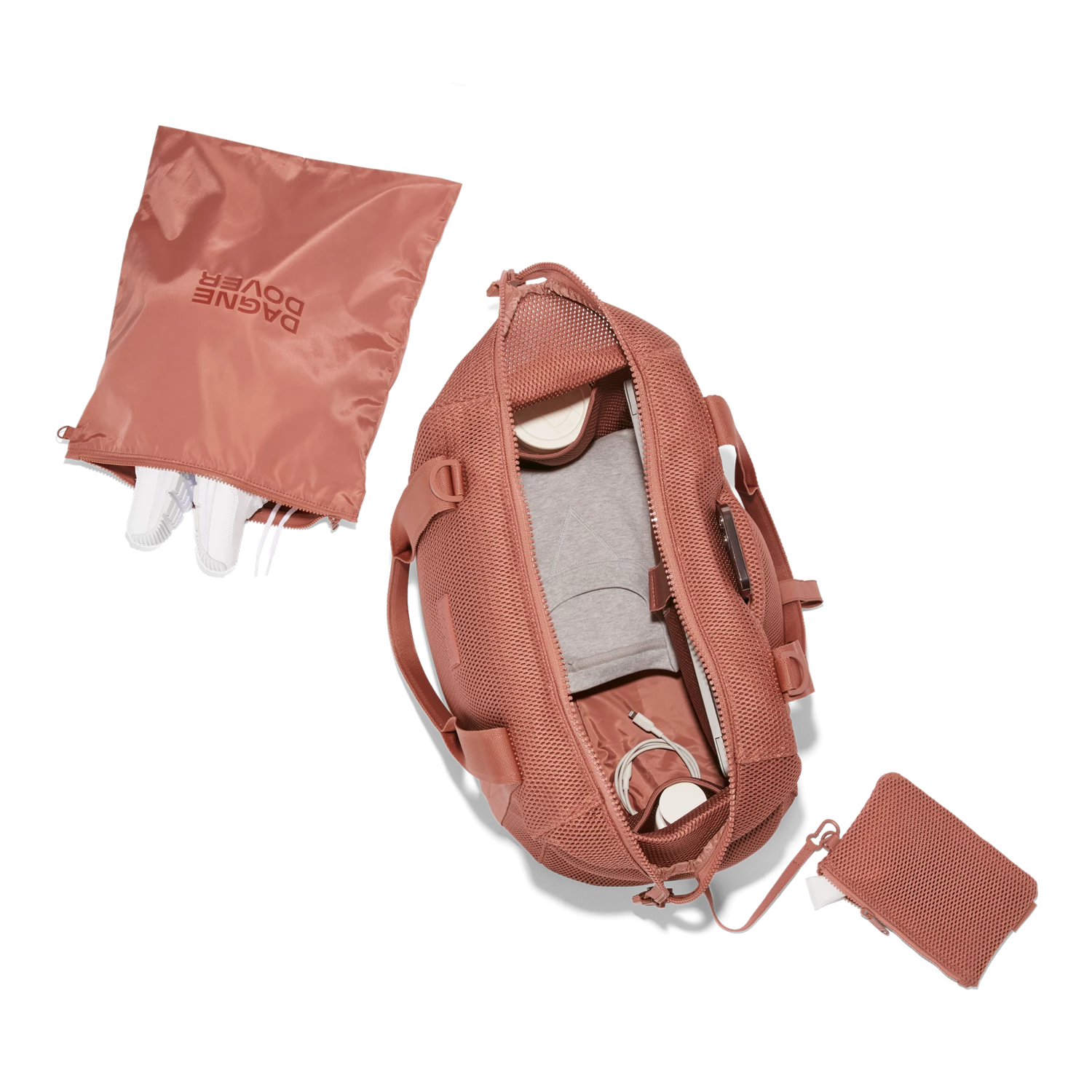 Landon Carryall In Warm Dust Air Mesh, Large 4 Landon Carryall In Warm Dust Air Mesh, Large - Image 2