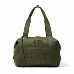 Landon Carryall In Dark Moss Air Mesh, Medium -Rimowa Sale 365 Landon M Dark Moss Back FFFFFF
