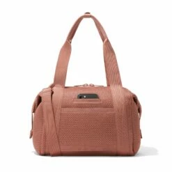 Landon Carryall In Warm Dust Air Mesh, Medium -Rimowa Sale 365 Landon M Warm Dust Back FFFFFF