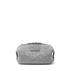 Hunter Toiletry Bag In Heather Grey, Small -Rimowa Sale 365Neoprene Hunter HeatherGrey S FrontSnapped FFFFFF