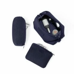 Hunter Toiletry Bag In Storm, Large -Rimowa Sale 365Neoprene Hunter Storm L TopdownwithPouch FFFFFF