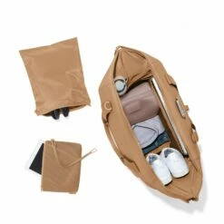 Landon Carryall In Camel, Extra Large -Rimowa Sale 365Neoprene Landon Camel XL Topdown FFFFFF