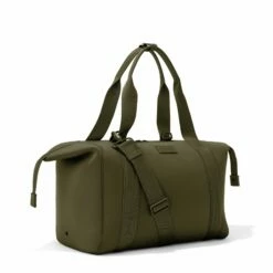 Landon Carryall In Dark Moss, Large -Rimowa Sale 365Neoprene Landon DarkMoss L 3 4Unsnapped FFFFFF