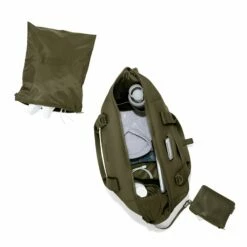 Landon Carryall In Dark Moss, Large -Rimowa Sale 365Neoprene Landon DarkMoss L Topdown FFFFFF