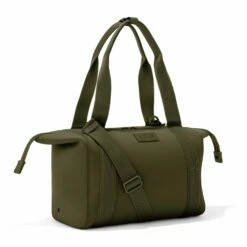 Landon Carryall In Dark Moss, Medium -Rimowa Sale 365Neoprene Landon DarkMoss M 3 4Unsnapped FFFFFF