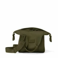 Landon Carryall In Dark Moss, Extra Small -Rimowa Sale 365Neoprene Landon DarkMoss XS Unzipped FFFFFF