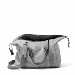 Landon Carryall In Heather Grey, Large -Rimowa Sale 365Neoprene Landon HeatherGrey L Unzipped FFFFFF