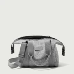 Landon Carryall In Heather Grey, Small -Rimowa Sale 365Neoprene Landon HeatherGrey S Unzipped EDEAE8