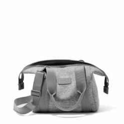 Landon Carryall In Heather Grey, Small -Rimowa Sale 365Neoprene Landon HeatherGrey S Unzipped FFFFFF
