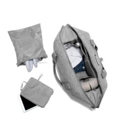 Landon Carryall In Heather Grey, Extra Large -Rimowa Sale 365Neoprene Landon HeatherGrey XL Topdown