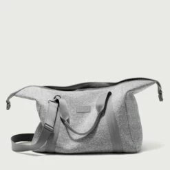 Landon Carryall In Heather Grey, Extra Large -Rimowa Sale 365Neoprene Landon HeatherGrey XL Unzipped EDEAE8