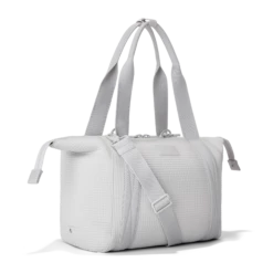 Landon Carryall In Waffle Fog, Medium -Rimowa Sale 365 Landon M Fog 3Qtr Unsnapped