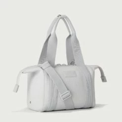 Landon Carryall In Waffle Fog, Small -Rimowa Sale 365 Landon S Fog 3Qtr Unsnapped