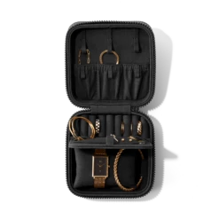 Frankie Jewelry Case In Onyx, Large 15 Frankie Jewelry Case In Onyx, Large -Rimowa Sale Eco Jewelry Case Large Dark Moss Aerial Compartment Open Proppedcopy2 5ee8d6f1 565b 47d4 9045 f22216578d95