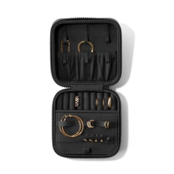 Frankie Jewelry Case In Onyx, Large 16 Frankie Jewelry Case In Onyx, Large -Rimowa Sale Eco Jewelry Case Large Dark Moss Aerial Proppedcopy2 8e824b79 113f 4e5c 9e04 1c97a5df9f64