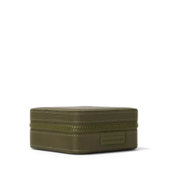 Frankie Jewelry Case In Dark Moss, Large -Rimowa Sale Eco Jewelry Case Large Dark Moss Anglecopy2