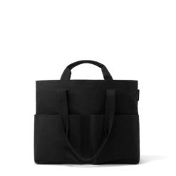 Vida Organic Cotton Tote In Onyx, Large