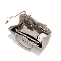 Allyn Tote In Bone, Medium -Rimowa Sale Leather Allyn Bone M TopdownOpen 2048x2048.jpgcopy