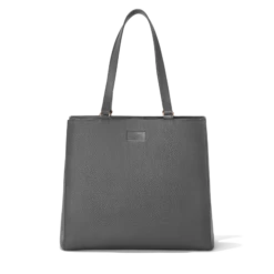 Allyn Tote In Graphite, Large