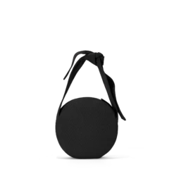 Luna Shoulder Bag In Onyx -Rimowa Sale Novelty Luna Shoulder Bag Coyote Front w Shorter Tied Strapscopy2