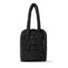 Kal Drawstring Tote In Onyx -Rimowa Sale Novelty Puff Drawstring Tote Dark Moss Front Handles Upcopy2 5459a599 acf3 47d6 8d47 e41fac077016