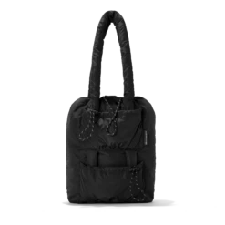 Kal Drawstring Tote In Onyx