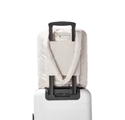 Kal Drawstring Tote In Moonbeam -Rimowa Sale Novelty Puff Drawstring Tote Moonbeam Luggagecopy2