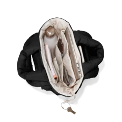 Jemi Cargo Tote In Onyx -Rimowa Sale Novelty Puff Tote Onyx Aerial