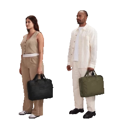 Berlin Travel Brief In Onyx -Rimowa Sale OnModel BERLIN