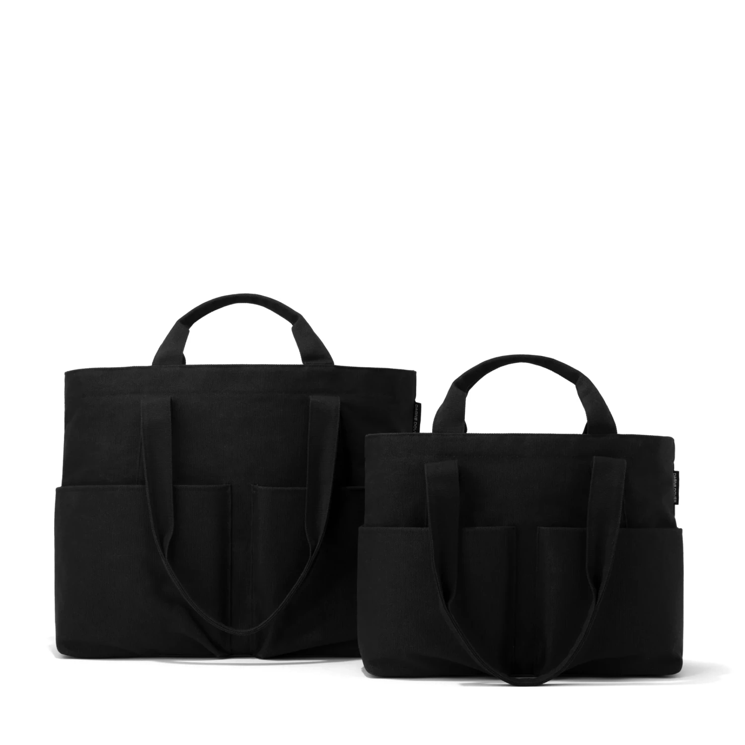 Vida Organic Cotton Tote In Onyx, Small 8 Vida Organic Cotton Tote In Onyx, Small - Image 6