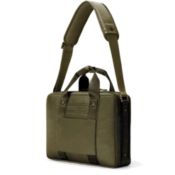 Berlin Travel Brief In Dark Moss -Rimowa Sale Travel Berlin DarkMoss 3QtrBackRight angle