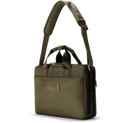 Berlin Travel Brief In Dark Moss -Rimowa Sale Travel Berlin DarkMoss 3QtrFrontLeft angle