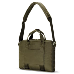 Oslo Slim Laptop Bag In Dark Moss -Rimowa Sale Travel Oslo DarkMoss 3QtrBackRight V2