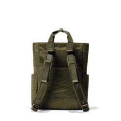 Petra Convertible Tote In Dark Moss -Rimowa Sale Travel Petra DarkMoss Back Backpack