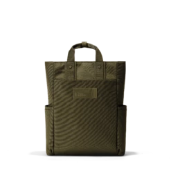 Petra Convertible Tote In Dark Moss