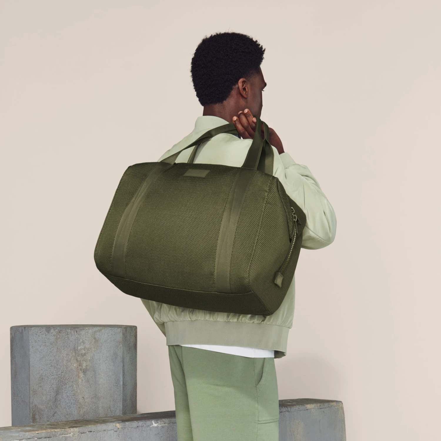 Landon Carryall In Dark Moss Air Mesh, Extra Large 19 Landon Carryall In Dark Moss Air Mesh, Extra Large - Image 17